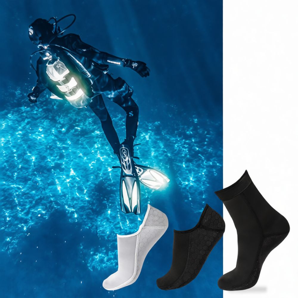 3mm Neoprene Scuba Diving Sock - огляд і ціна Swim Fins