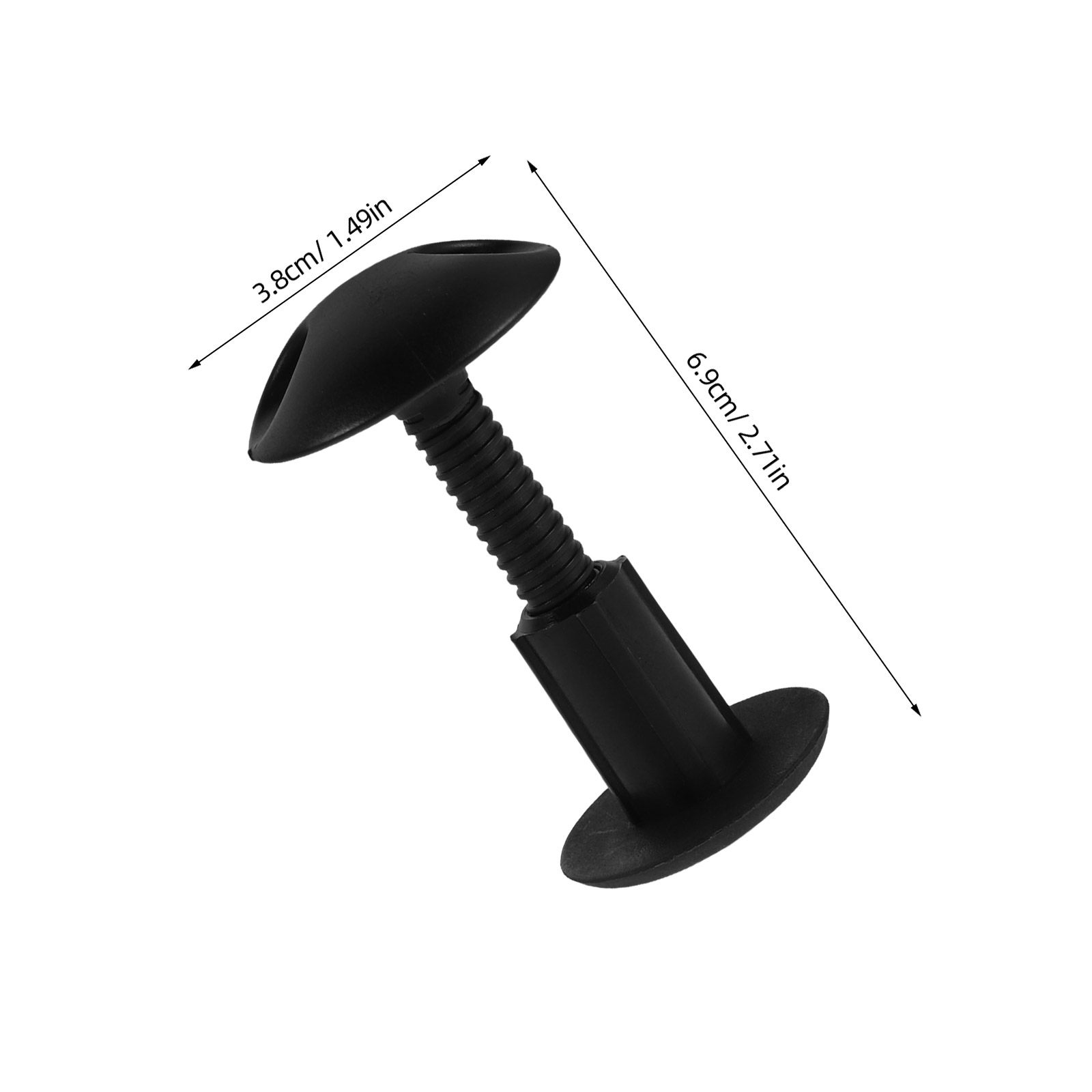 2Pcs Black Plastic Surfboard P - огляд і ціна Surfboard Leash