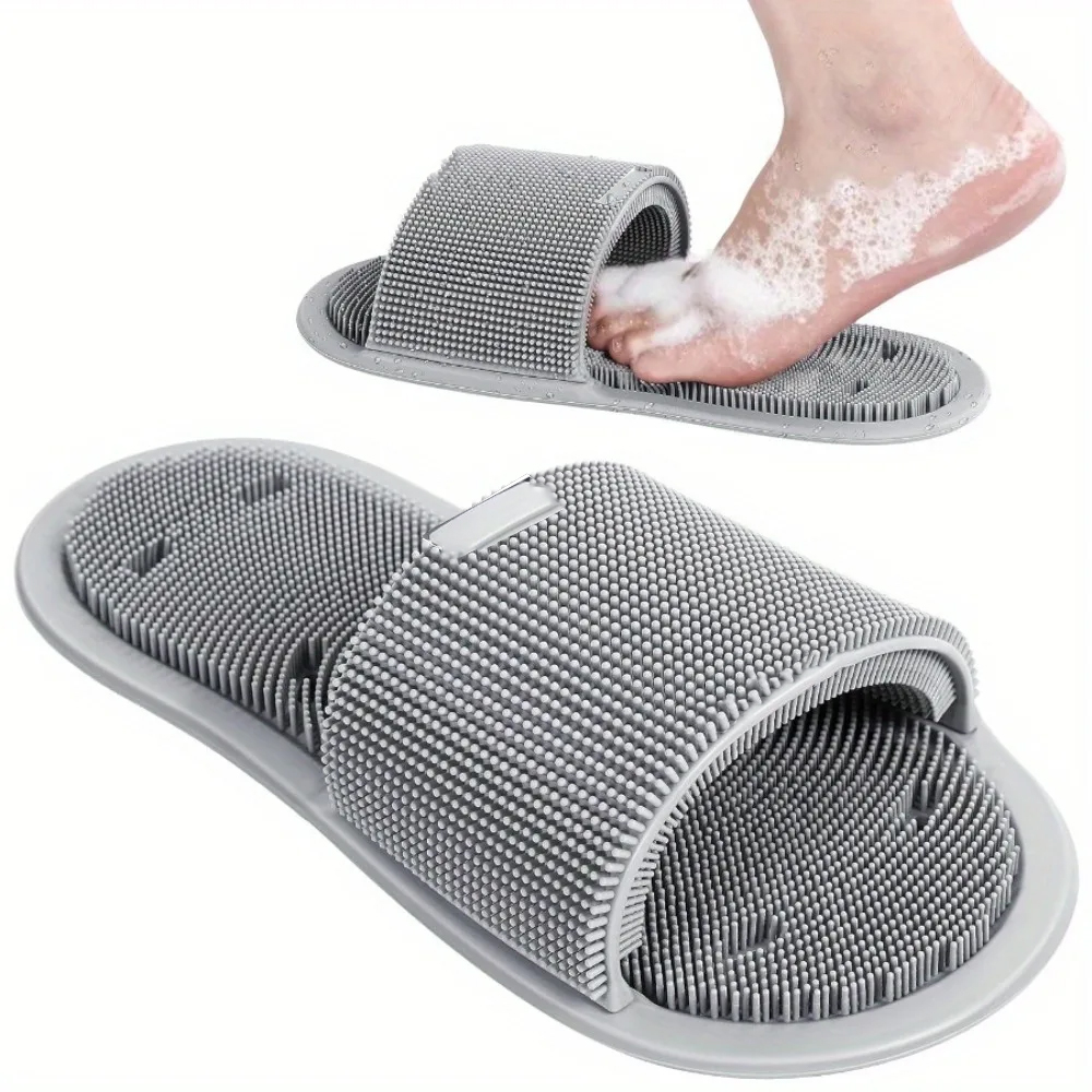 Silicone Foot Scrubber Brush S - огляд і ціна Flippers Swimming