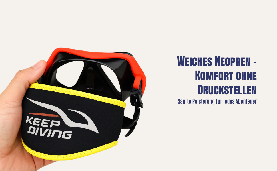 Diving Mask Strap Cover Neopre - огляд і ціна Diving Mask