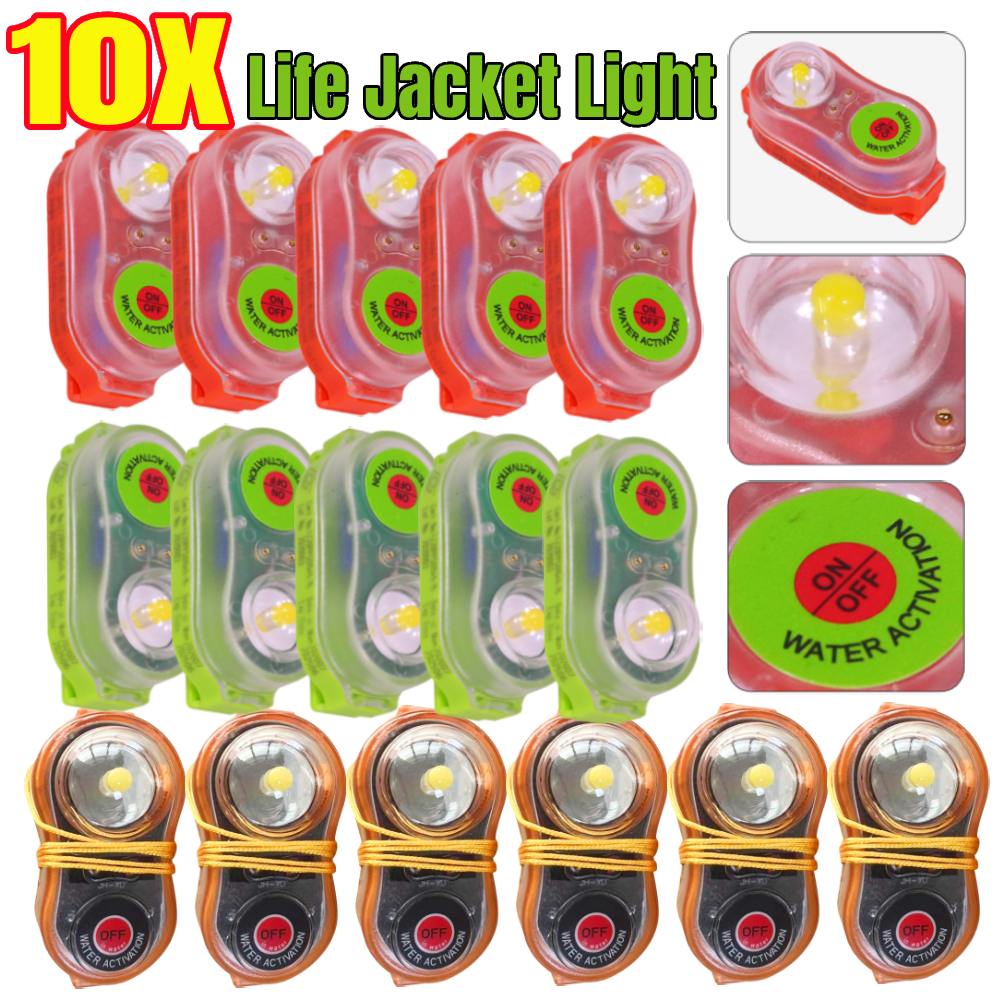1-10pcs LED Lithium Life Jacke - огляд і ціна Life Jacket
