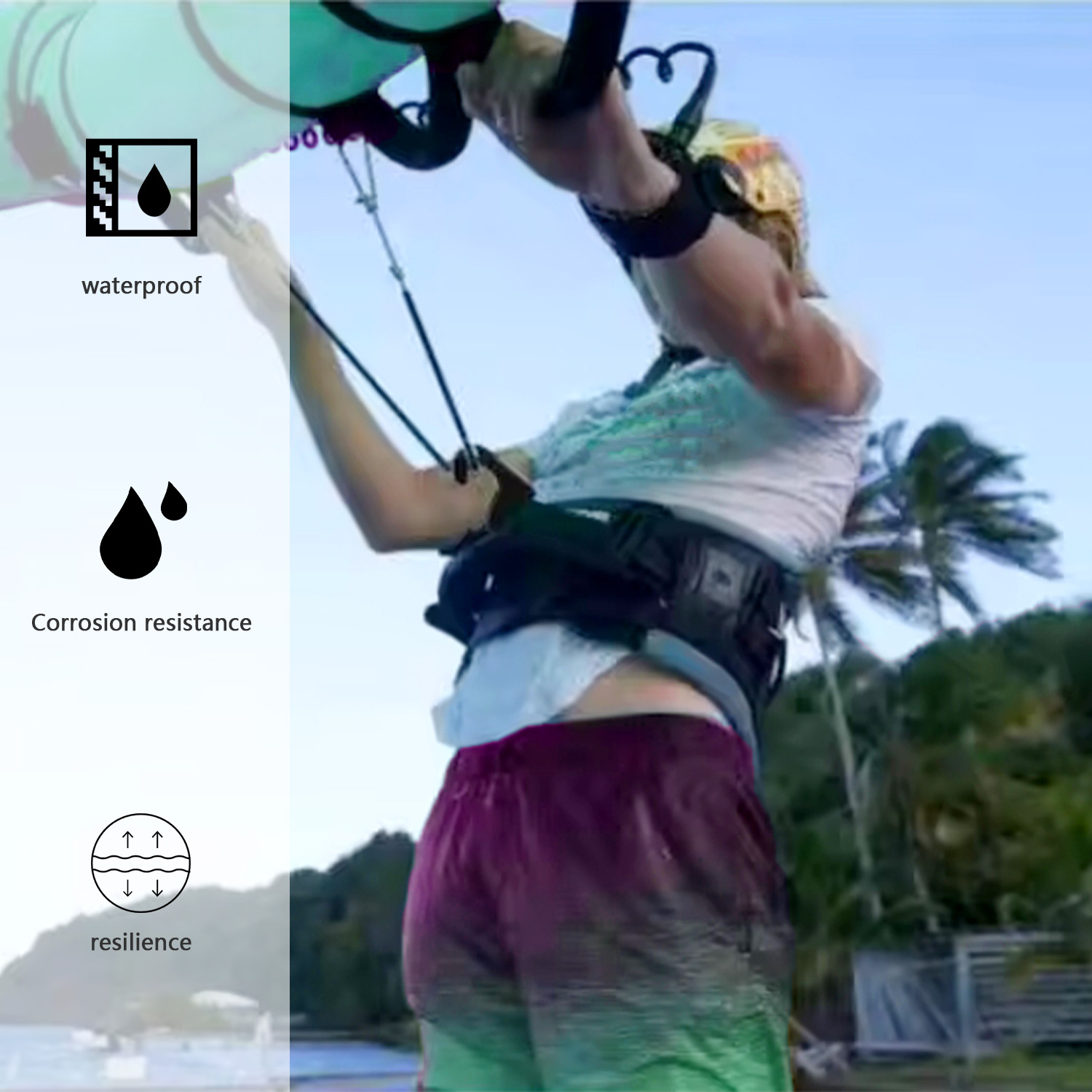 New Coiled Surfboard Leash Qui - огляд і ціна Surfboard Leash