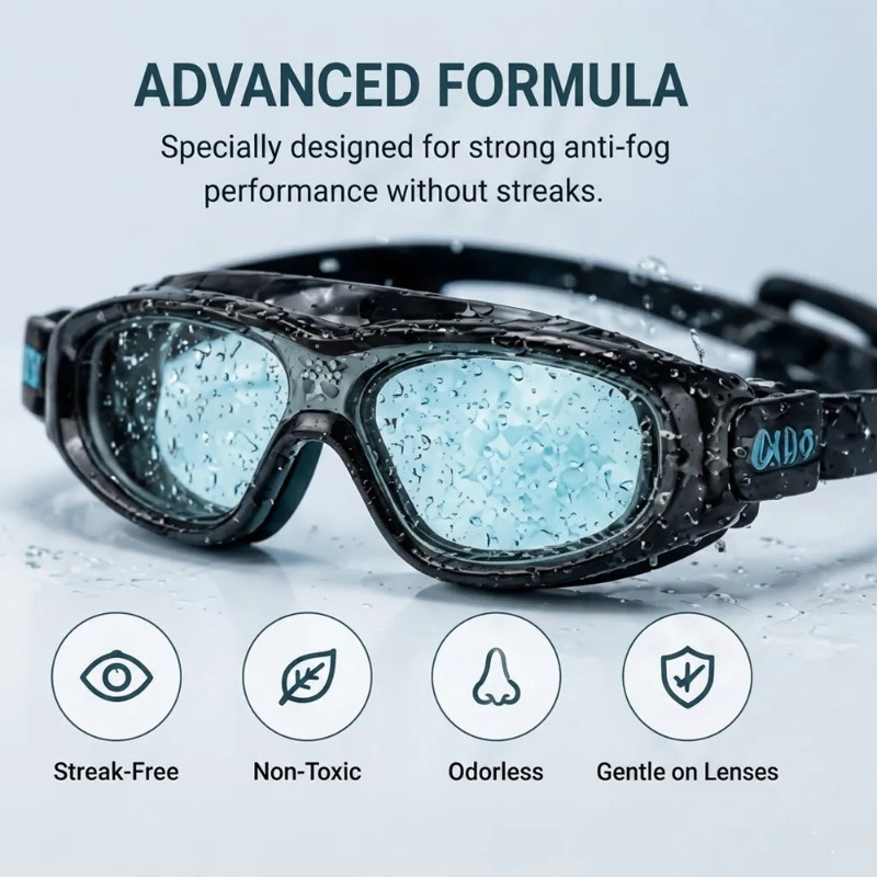 Long Lasting Anti Fog Lens Cle - огляд і ціна Goggles Swim