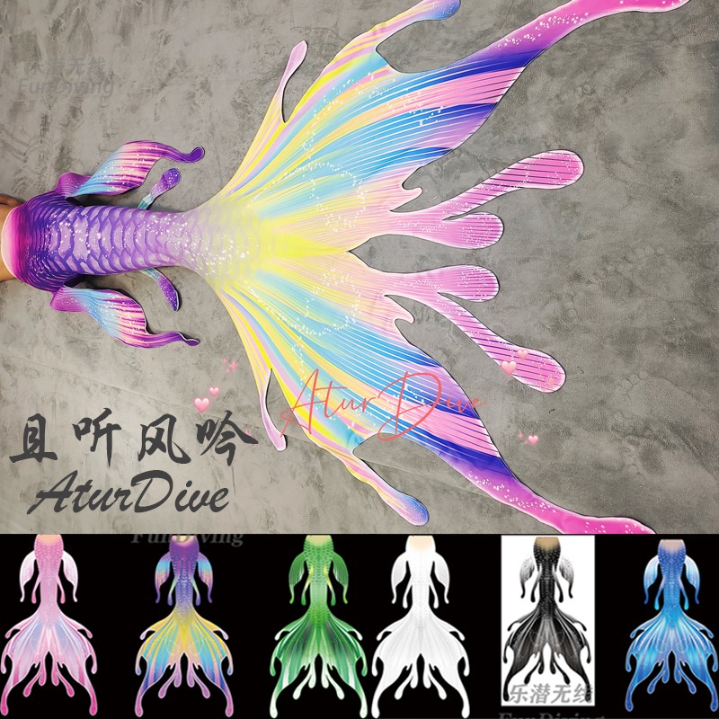 Professional large Mermaid tai - огляд і ціна Swim Fins